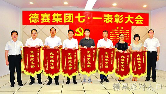 集团举办七·一表彰大会